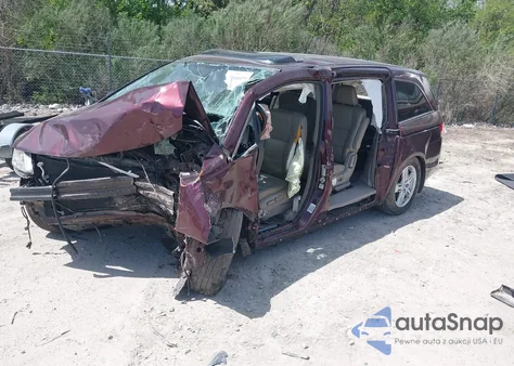 2011 Honda Odyssey Touring/Touring Elite из США, поврежденный, VIN 5FNRL5H96BB003679